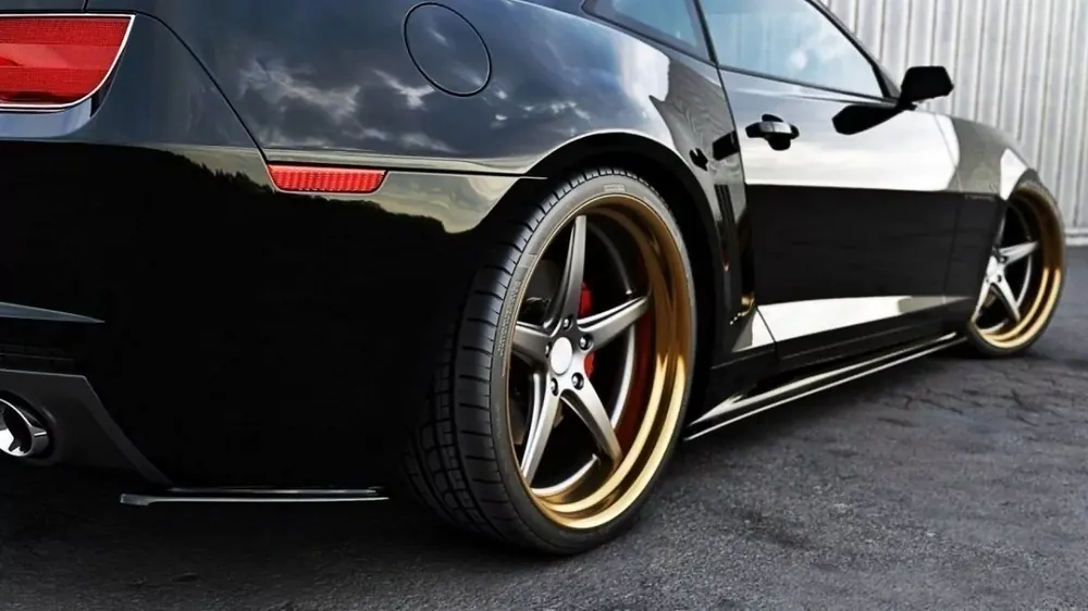 Heck Ansatz Flaps Diffusor passend für Chevrolet Camaro SS / Standard Mk5 Knallerangebot