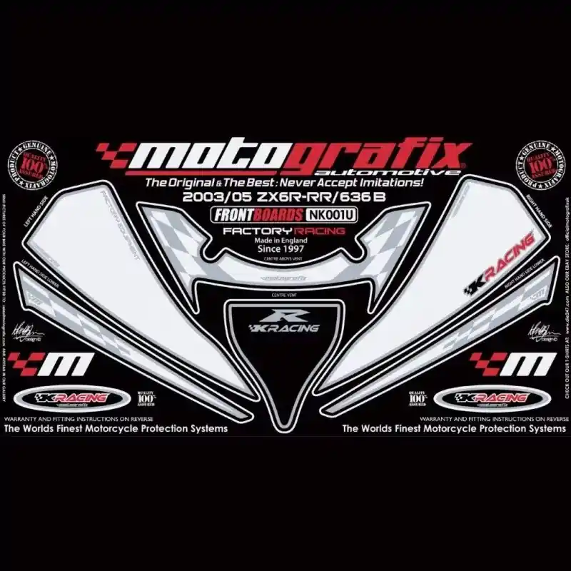 Top-Preis Motografix Steinschlagschutz passend für Kawasaki ZX-6 R 2003-2004