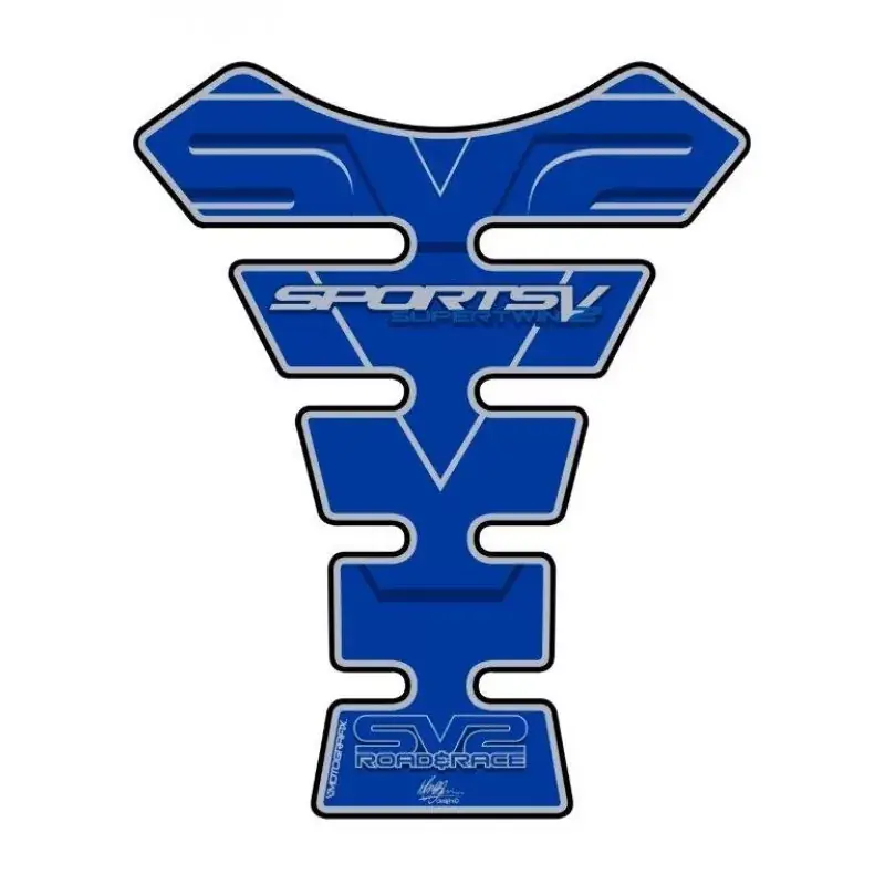 Motografix 3D Gel Tank Pad TS015B Blue passend für Suzuki SV 650 1000 Neuheit
