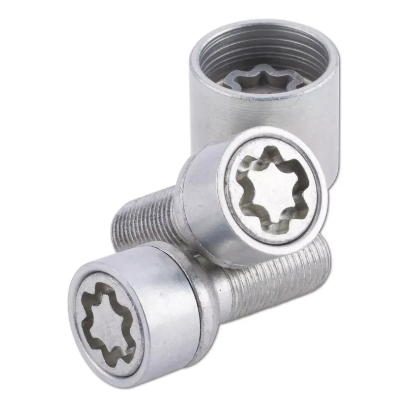 Sale ST Diebstahlsicherung M14x1,5x29mm KU R13 silber (2 Stk) passend für alle Fahrzeuge