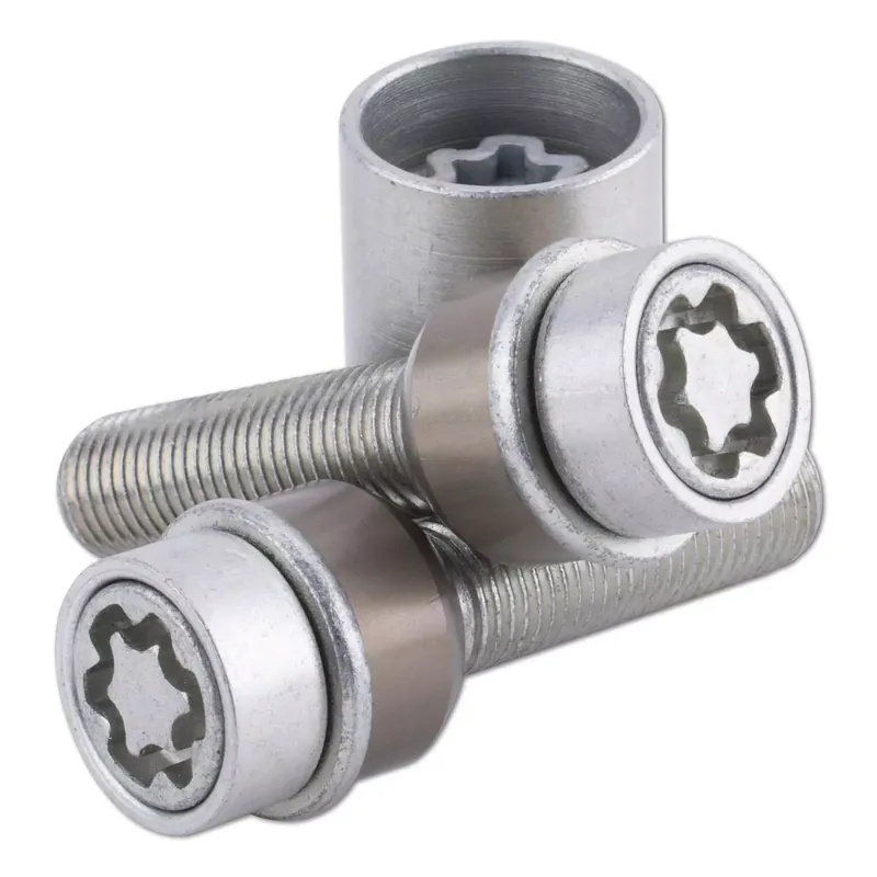 Kracherpreis ST Diebstahlsicherung M14x1,5x43mm Silber Kugel R14 (2 Stk)