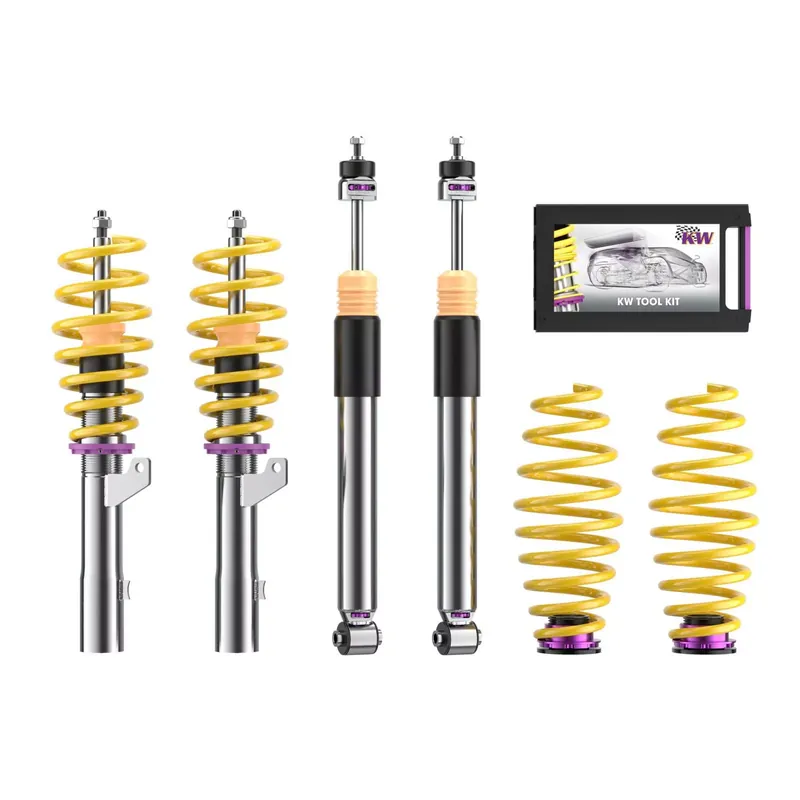 KW Gewindefahrwerk V3 inox passend für Audi TT Roadster (FV) Allrad ab 11/2014 Solange Der Vorrat Reicht