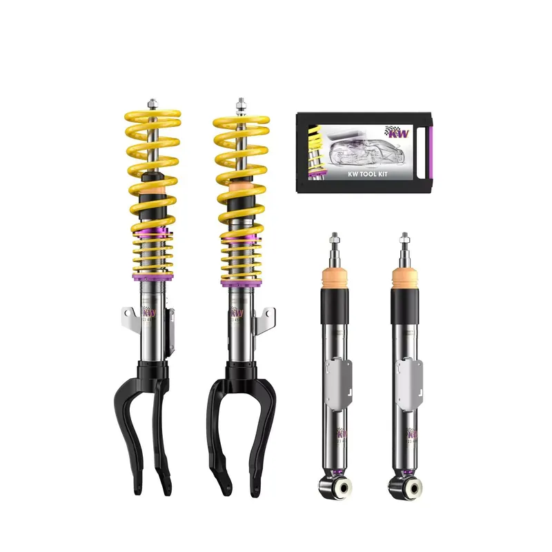 Sichere Zahlung KW Gewindefahrwerk V3 inox passend für BMW 5er (F10) 5L, GT, HY, KL, M5/M6 Allrad 01/2009–10/2016