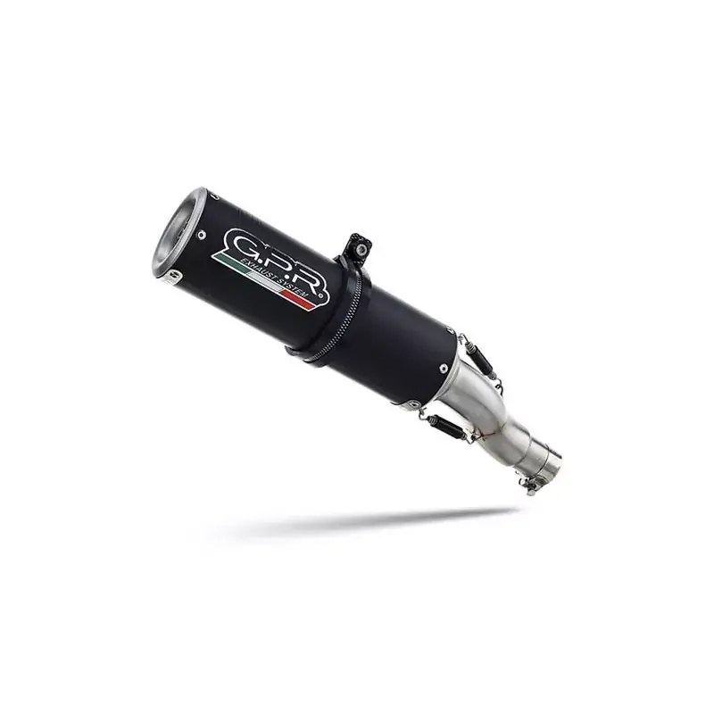 Letzte Chance GPR M3 Black Titanium Racing Auspuff passend für Kawasaki Z 650 2017–2020