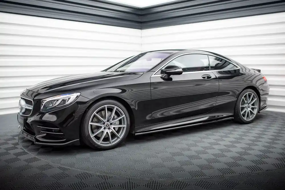 Seitenschweller Ansatz passend für Mercedes-Benz S Coupe AMG-Line C217 Facelift Echt