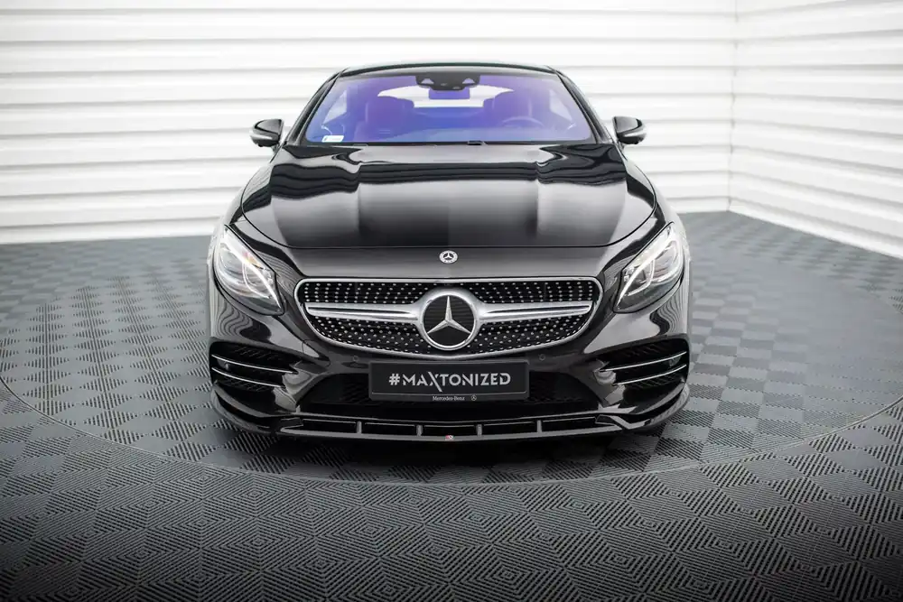 Sichere Zahlung Front Ansatz V.2 passend für Mercedes-Benz S Coupe AMG-Line C217 Facelift
