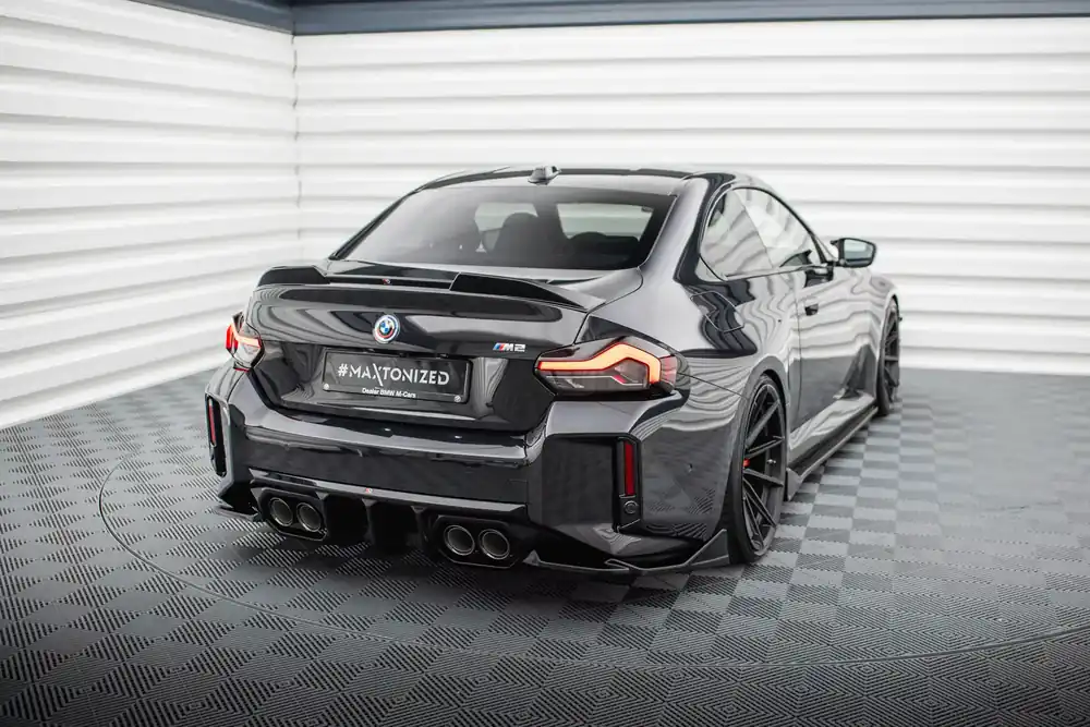 Heck Ansatz Flaps Diffusor V.6 passend für BMW M2 G87 Solange Der Vorrat Reicht