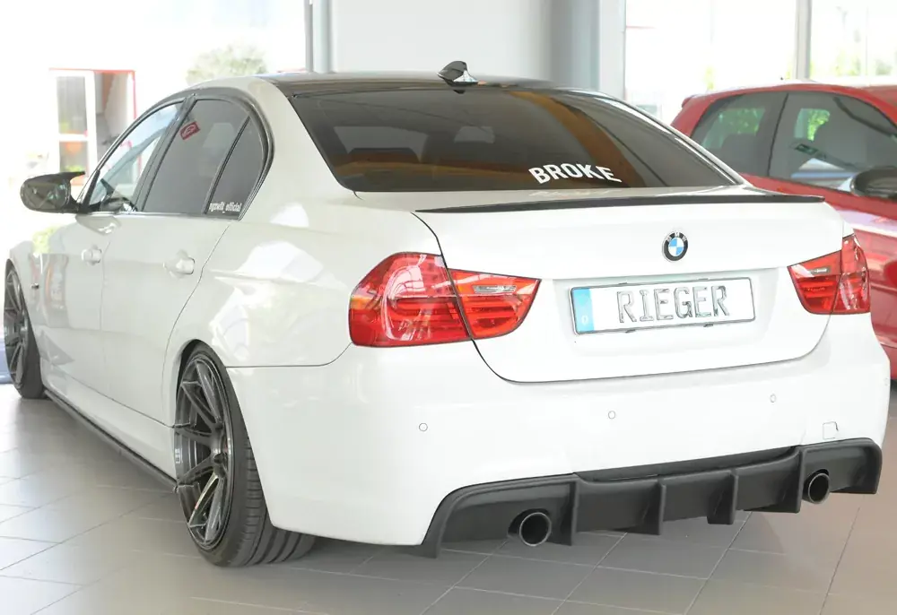 Rieger Heckeinsatz passend für BMW 3er E90 LCI Sichere Zahlung