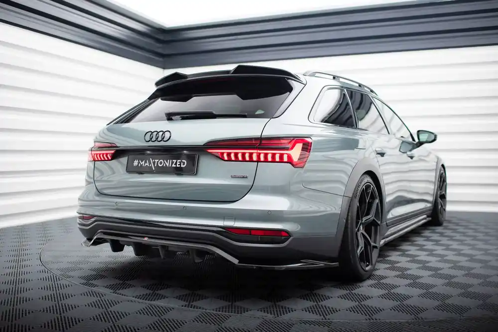 Spoiler CAP 3D passend für Audi A6 Avant / A6 Allroad / A6 S-Line Avant / S6 Avant C8 / C8 Facelift Jetzt Kaufen
