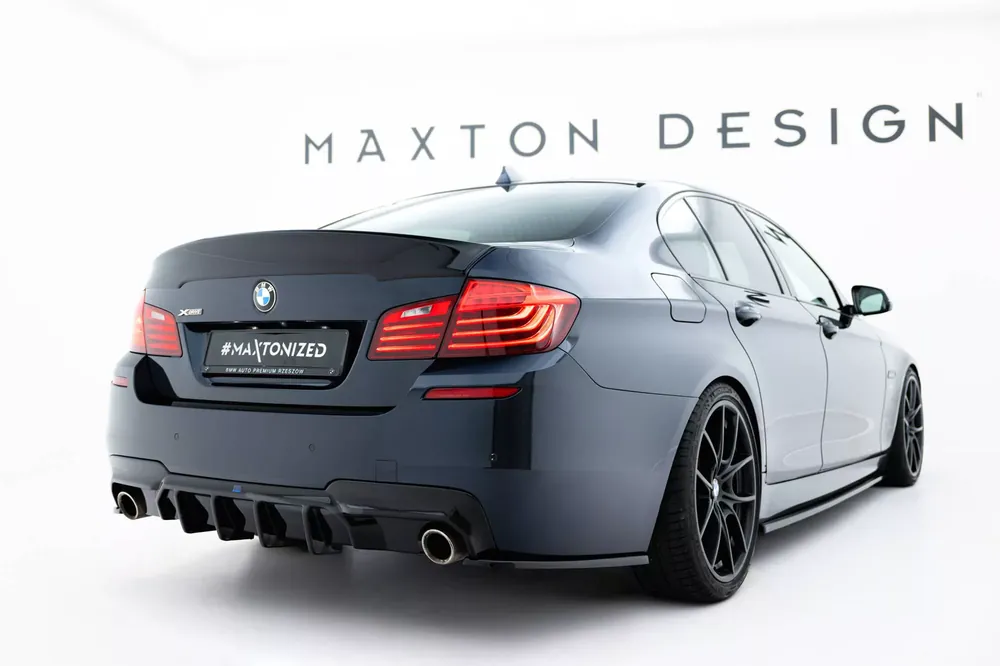 Begrenztes Angebot Diffusor Heck Ansatz V.2 passend für BMW 5er M-Paket F10/F11 (Einzelauspuff li./re.)