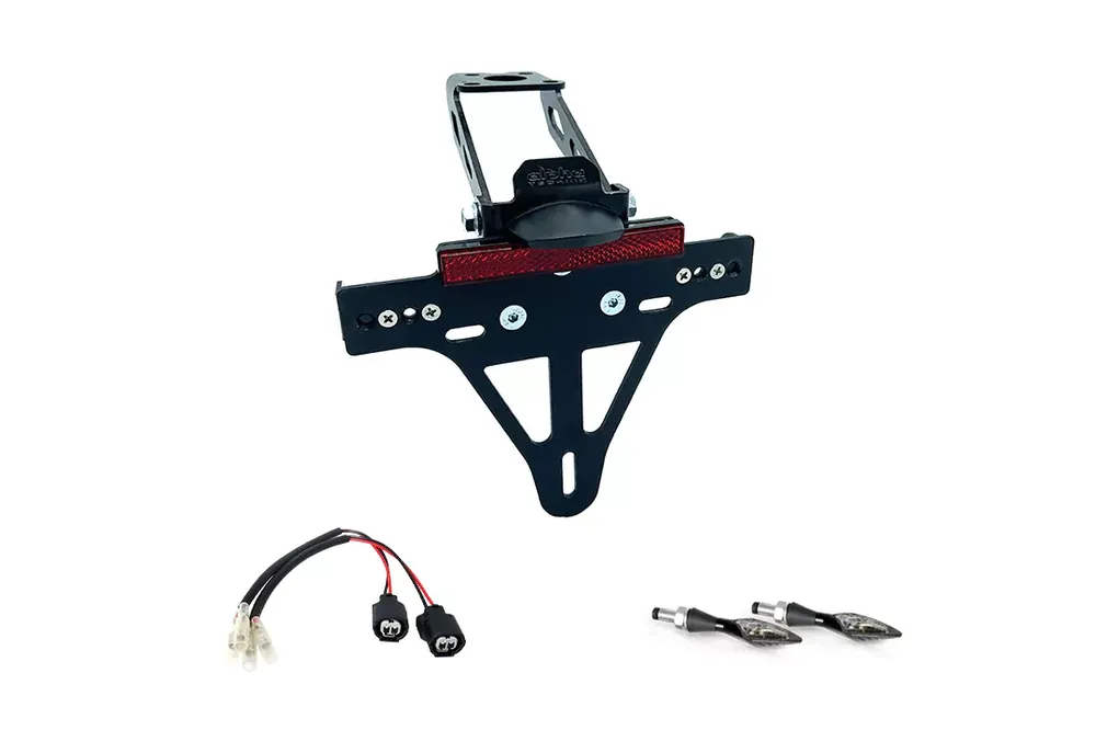 Kennzeichenhalter-Blinker-Kit X-LED passend für Kawasaki ZX-4RR ZX400P 2024 Super-Preis
