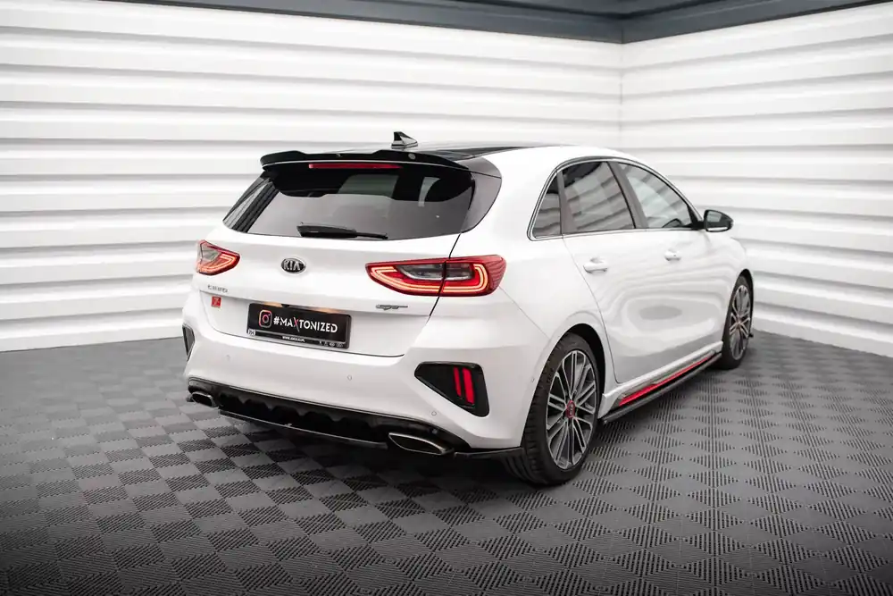Heckansatz passend für Kia Ceed GT Mk3 Nur Für Kurze Zeit
