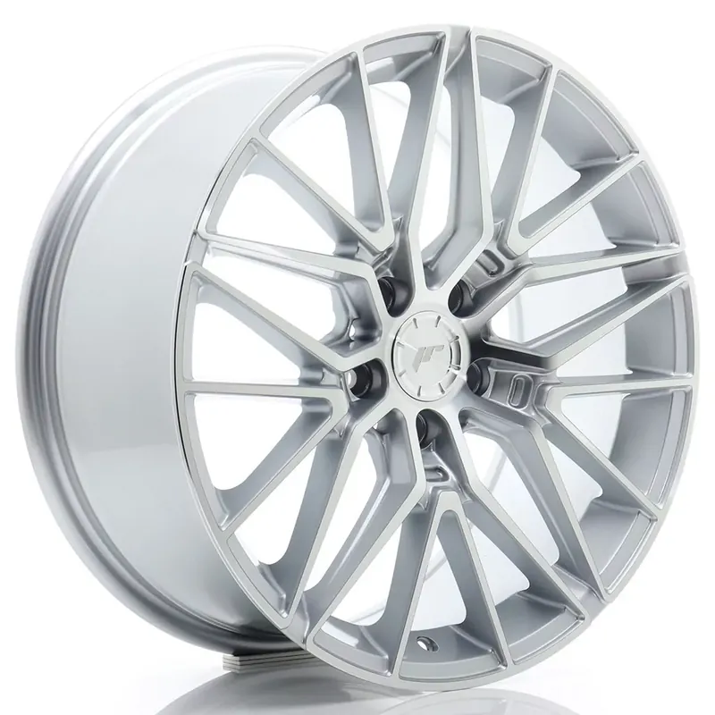 JR Wheels JR38 18x8 ET42 5x112 Silver Machined Alufelge Nur Heute