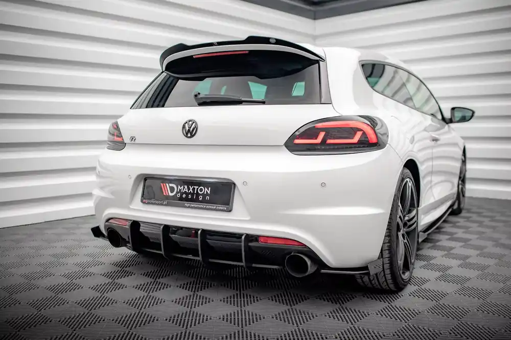 Angebot Street Pro Heck Ansatz Diffusor + Flaps passend für Volkswagen Scirocco R Mk3