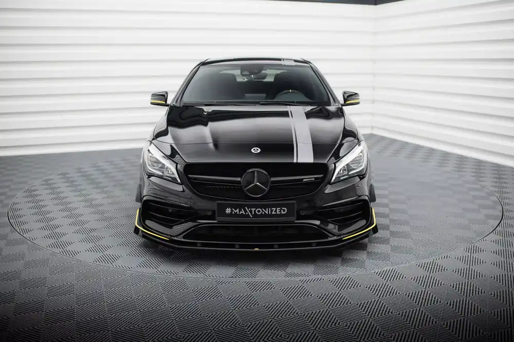 Billig Street Pro Front Ansatz + Flaps passend für Mercedes-AMG CLA 45 C117 Facelift