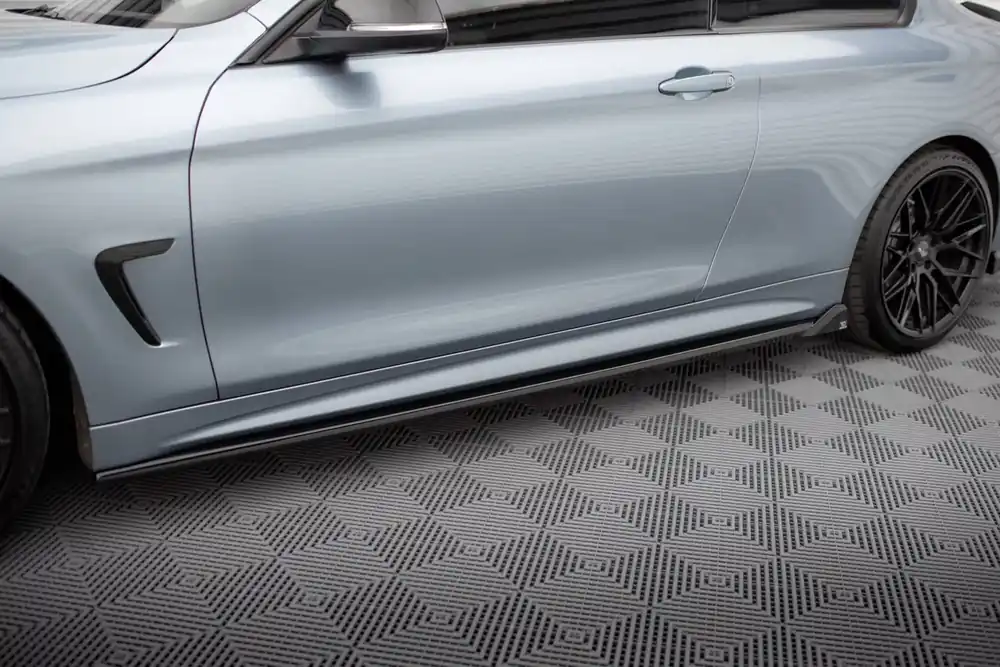 Beliebt Seitenschweller Ansatz V.2 passend für BMW 4er Coupe / Gran Coupe / Cabrio M-Paket F32 / F36 / F33