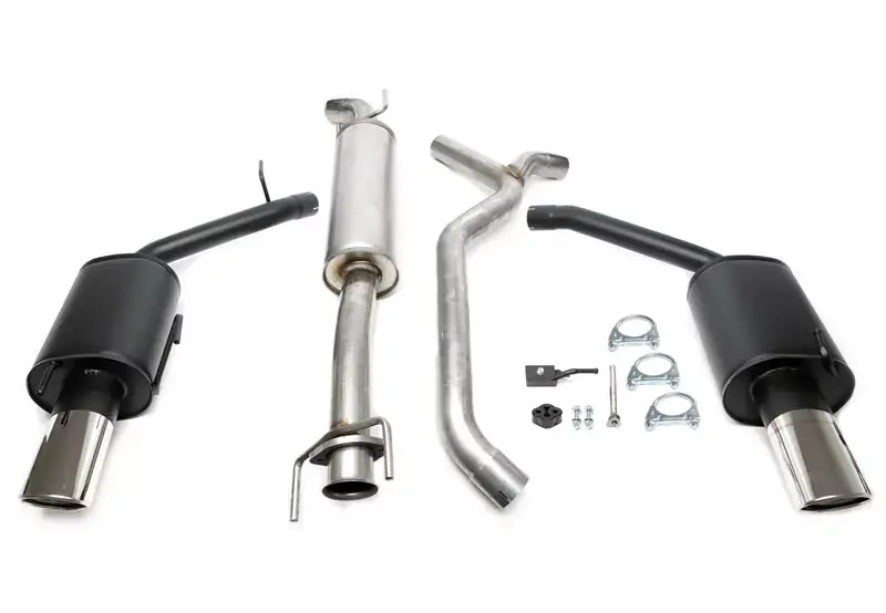 TA Technix Duplex Sportauspuffanlage 1x90/120mm Links+Rechts passend für Saab 9-5 Turbo Limousine und Kombi Beliebt