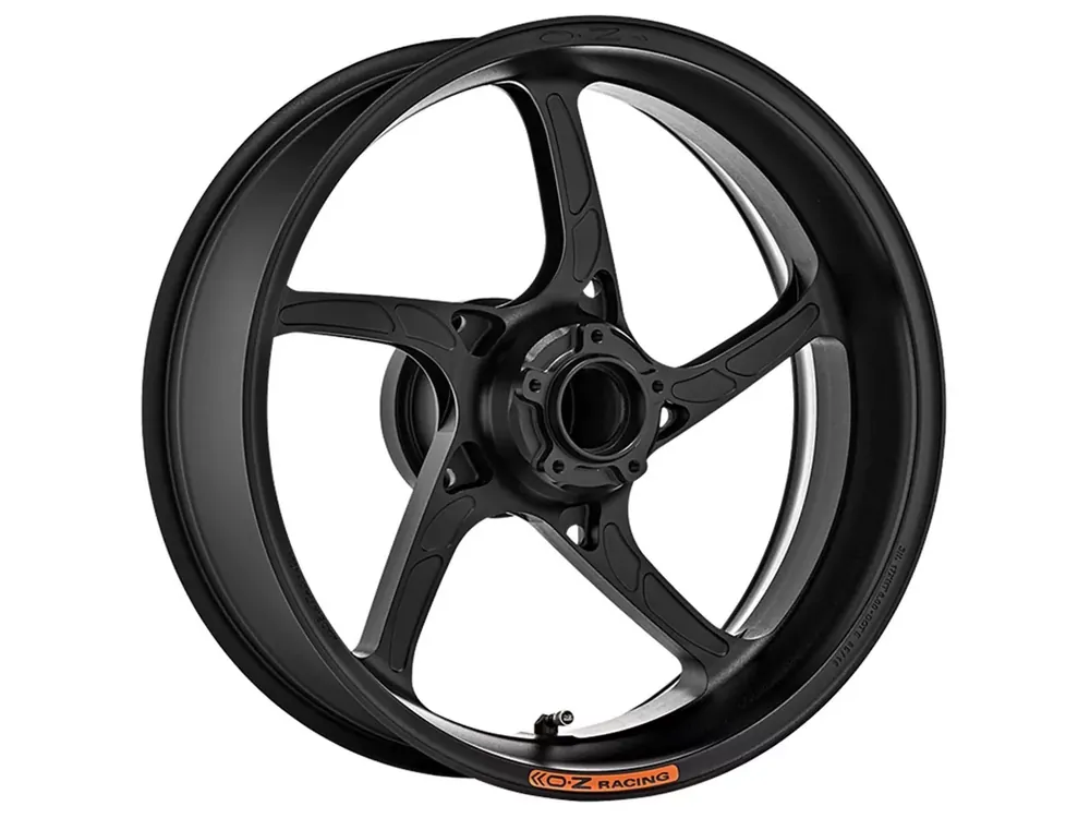 OZ Piega Aluminium Felge hinten schwarz matt passend für Ducati Desmosedici RR D1 (2008) Begrenztes Angebot