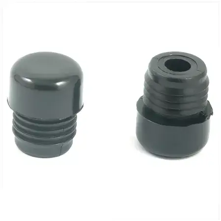 Letzte Chance Lenkerendengewicht PVC schwarz