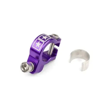 Mega-Angebot Auspuffschelle Stage6 Alu CNC Lila