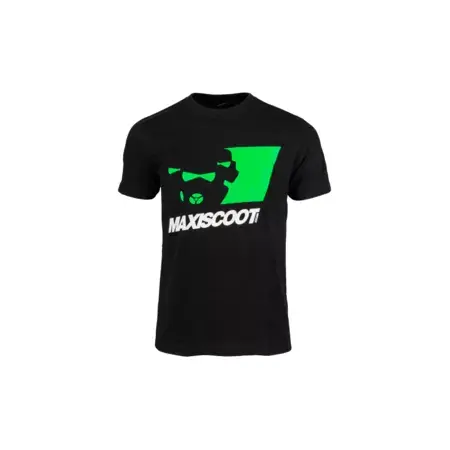 T-Shirt Maxiscoot schwarz / grün Angebot