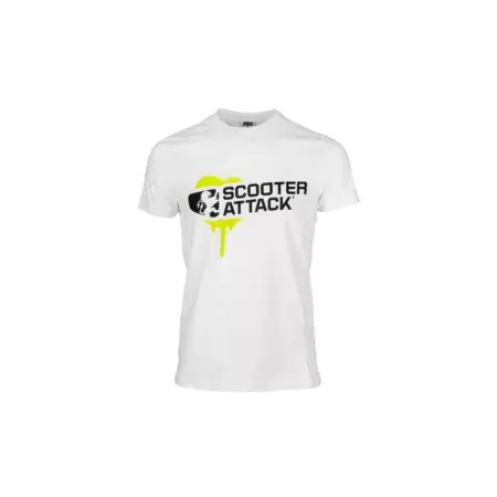 Sonderaktion T-Shirt Scooter-Attack weiss / grün
