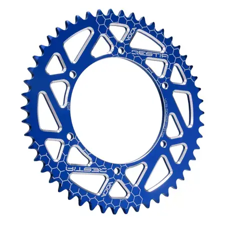 Neue Kollektion Kettenrad 50 Zähne / 420 Voca Alu blau Senda / SX50 ab 2011