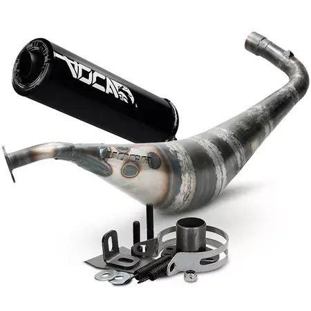 Preisknaller Auspuff Derbi Variant Voca V-Protos 70 schwarz