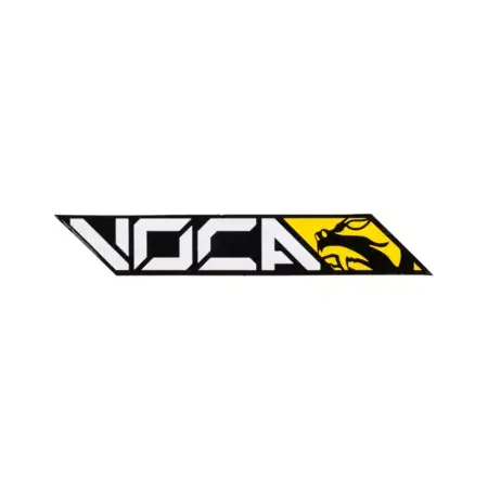 Sale Aufkleber Voca gelb 14x2,2cm
