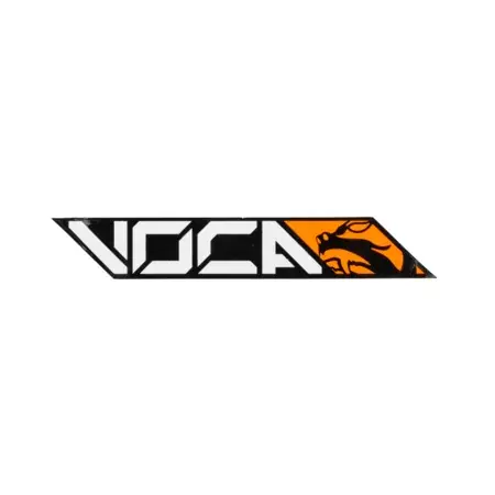 Heißes Angebot Aufkleber Voca orange 14x2,2cm