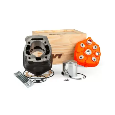 Finale Aktion Zylinder Kit MVT Iron Pro Max 90ccm 45mm Hub 13mm Derbi Euro 3 / 4