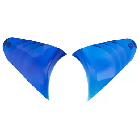 Blinkergläserlinsen STR8, für Doppeloptik, blau transparent Geprüft