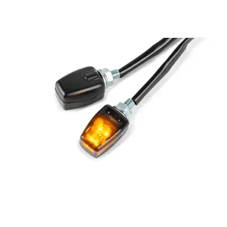 LED Blinker STR8 LED Mini 2 Black Line schwarz getönt Direkt Vom Hersteller