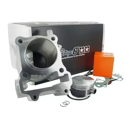 Heißes Angebot Zylinderkit Stage6 153cc Honda SH 125cc / Keeway Outlook / Tell Logik 4-Takt d=58mm