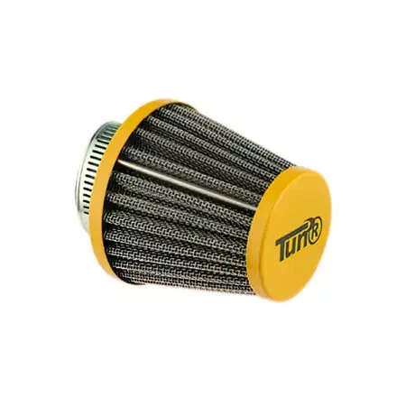 Neu Luftfilter D28-35 konisch Gelb