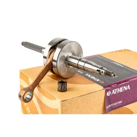 Begrenztes Angebot Kurbelwelle Athena 43mm Hub / 85mm Pleuel / 12mm KoBo Minarelli stehend