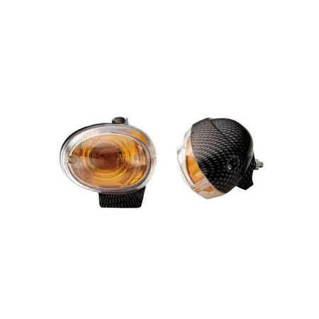 Kracherpreis Blinker Yamaha BWs nach 2004 Carbon / durchsichtig