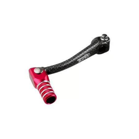 Schnäppchen Schalthebel Minarelli AM6 carbon matt / rot