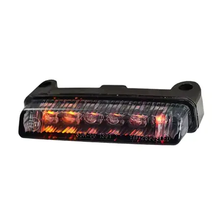Bestseller Rücklicht LED universal m. Blinkern schwarz getönt