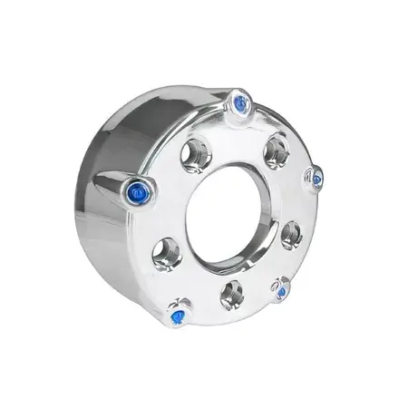 Auspuffende Abdeckung / Hitzeschild chrome Yamaha Tmax 500cc / Majesty 400cc 2004-2006 Zertifiziert