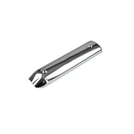 Versand Am Gleichen Tag Auspuff Hitzeschild chrome Yamaha Xmax / X-City / Majesty 125cc - 250cc