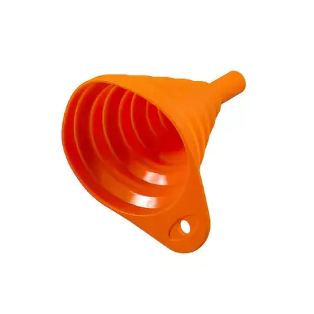 Kracherpreis Trichter RACING Silikon 80mm / Höhe 55-130mm orange