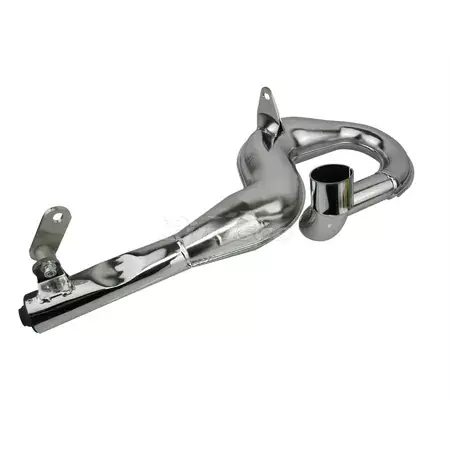 Schnäppchen Auspuff Pinasco Racing chrom Vespa PX80 / PX125