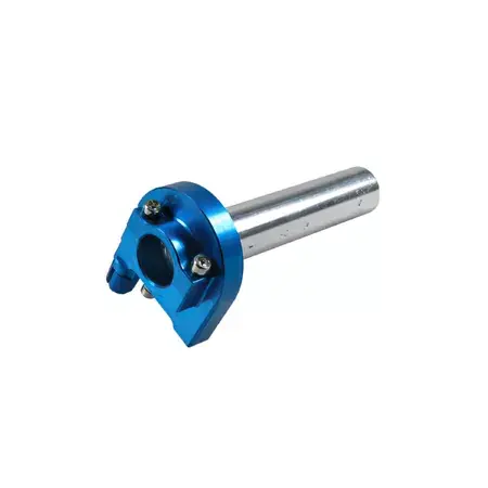 Kurzhub Gasgriff CNC blau Sofort Bestellen