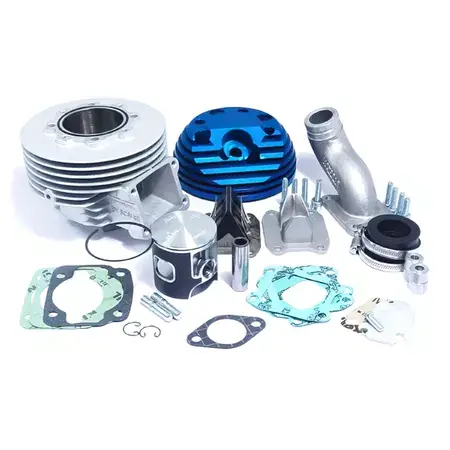 Zylinderkit PARMAKIT Challenger 130cc d=57mm,Hub 51mm,Pleuel 97mm für Vespa Smallframe Rabatt