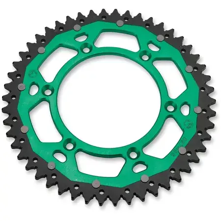 Kettenrad Alu / Stahl 520 Moose Racing KX / KXF Z50 grün Neue Kollektion