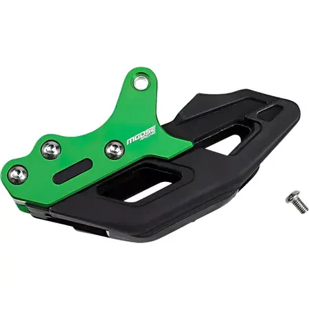 Kettenführung komplett Moose Racing KXF 450 Alu / Polyurethane grün Billig