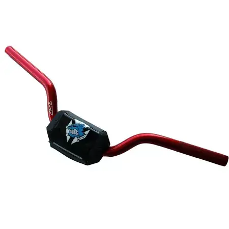 Letzte Chance Lenker Alu 22mm + Lenkerpolster YCF Pitbike Kids 50cc rot