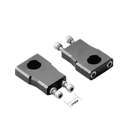 Lenkerklemmen einstellbar d.28,6mm - 55mm schwarz Super-Preis