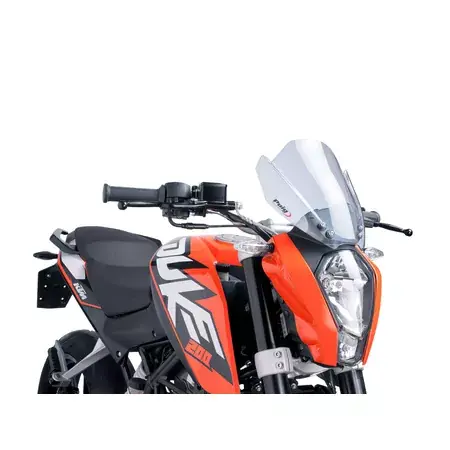 Windschild Puig New Generation transparent KTM Duke 125 / 200 / 390 2011-16 Top-Angebot